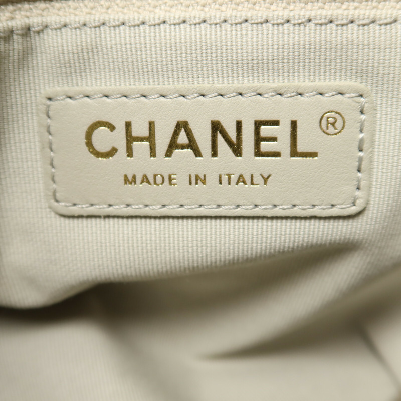 CHANEL 羊皮皮革Chain Shoulder鏈帶肩背袋-5