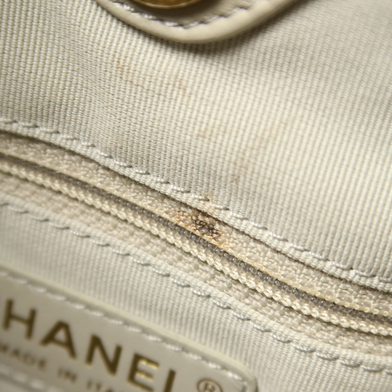 CHANEL 羊皮皮革Chain Shoulder鏈帶肩背袋-15