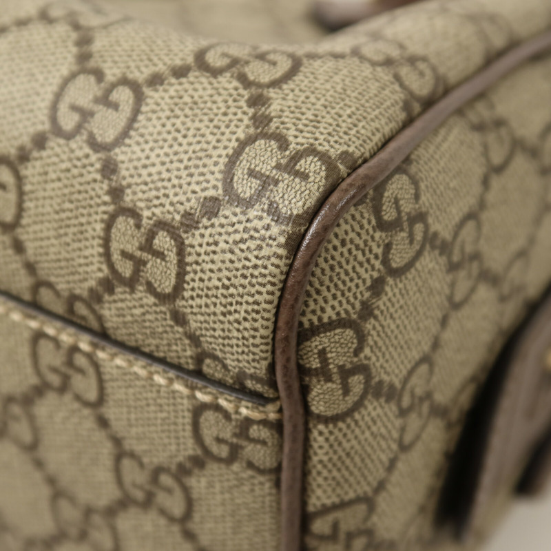 GUCCI 塗層帆布Ophidia GG手挽肩背兩用袋-15