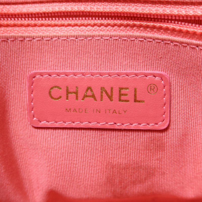 CHANEL 羊皮皮革Chain Shoulder鏈帶肩背袋-5