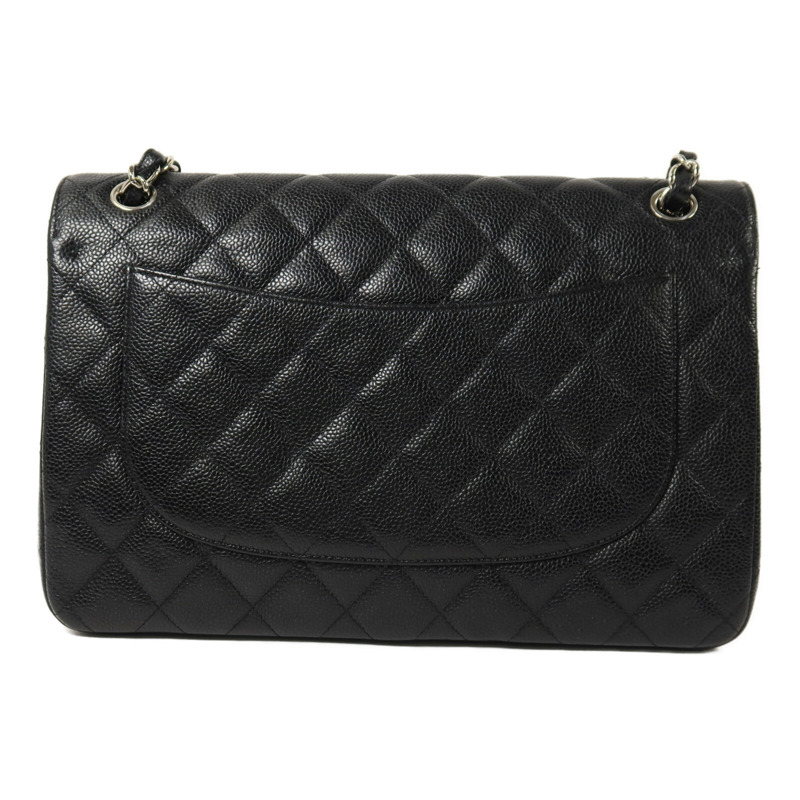 CHANEL 牛皮皮革Large Classic鏈帶肩背袋-1