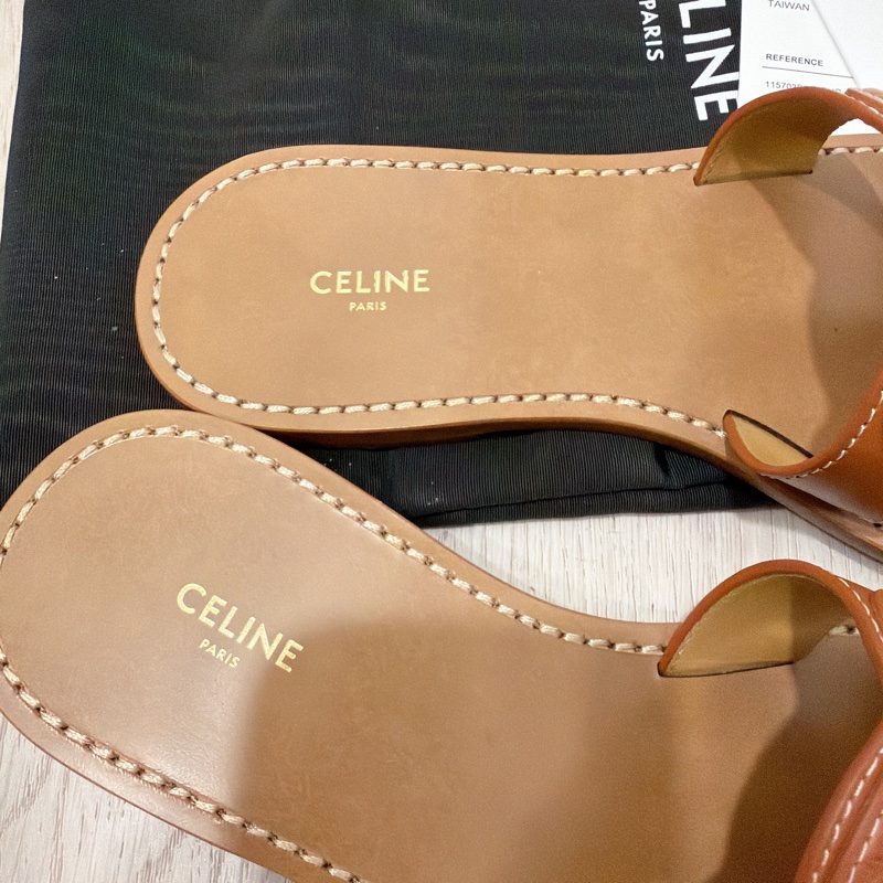 Celine 超美的凱旋門拖鞋 尺寸37.5-2