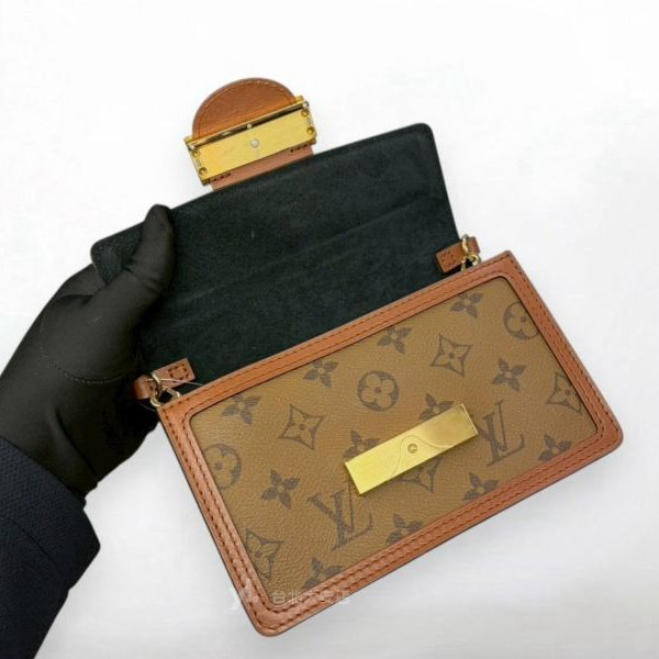 A13174-LV Dauphine雙色老花達芙妮Woc鍊包/M68746-5