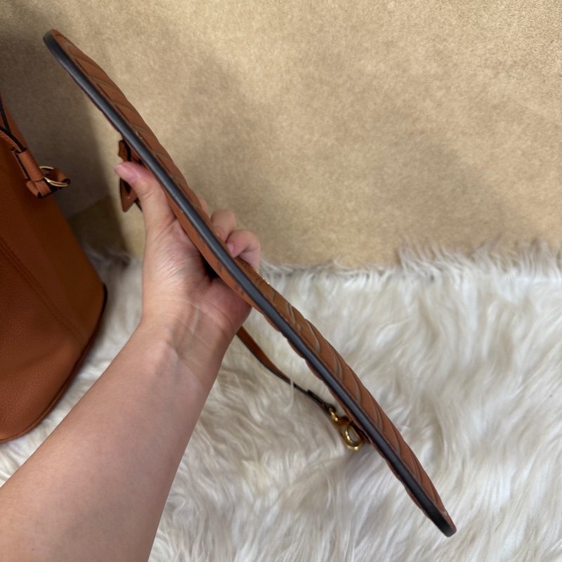 LV Neverfull Inside Out MM 新款雙面托特包 晶片款-12