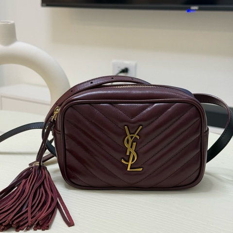 YSL流蘇牛皮小包