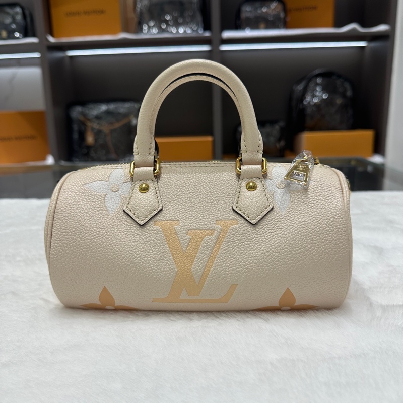 Louis Vuitton路易威登  奶茶色巴比龍BB  20*10 芯片款-1