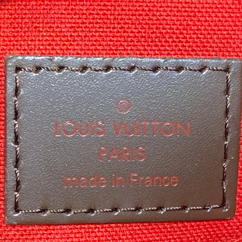 LOUIS VUITTON 路易威登  側背包 Thames PM 棕色棋盤格 帆布 PVC 金釦-7