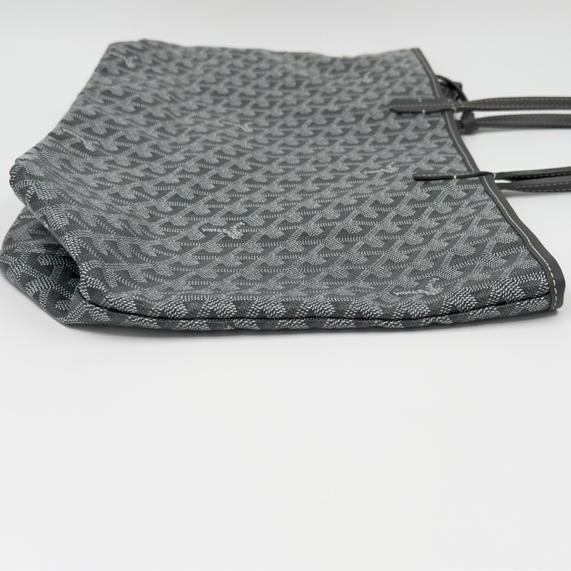 Goyard Saint Louis PM 稀缺灰色老花托特包-2
