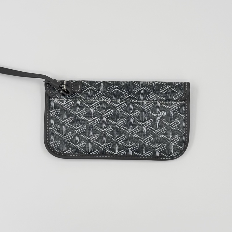 Goyard Saint Louis PM 稀缺灰色老花托特包-6