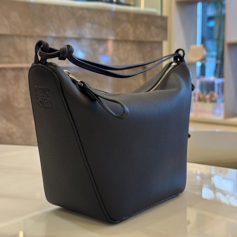*SHIHNA名牌精品* LOEWE Hammock Hobo 小牛皮手提/斜背包-5
