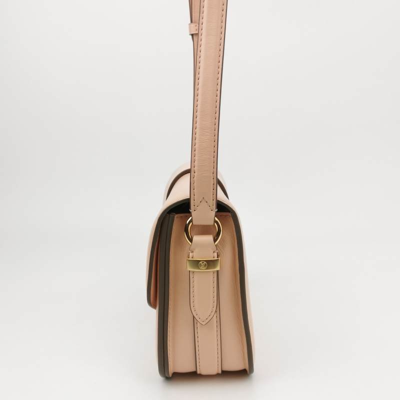 Louis Vuitton (LV) Pont 9中號牛皮純色LV Circle標誌斜背包單肩包晶片款-2