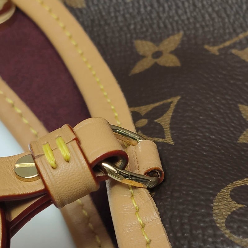 Louis Vuitton (LV) Carry All小號植鞣革Monogram印花子母包肩背包晶片款-10