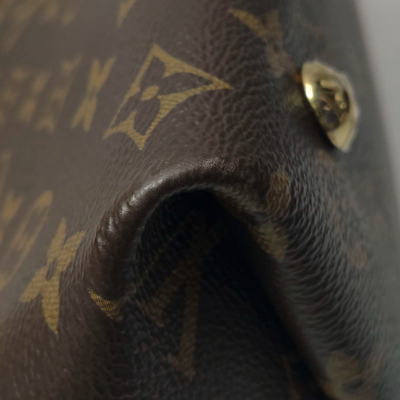 Louis Vuitton (LV) Carry All小號植鞣革Monogram印花子母包肩背包晶片款-16