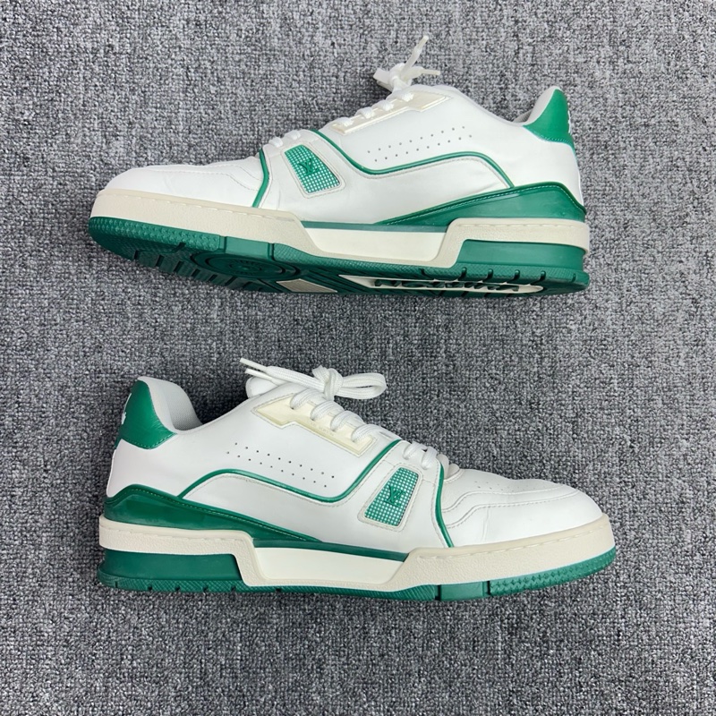Louis Vuitton 路易威登 LV 白綠 Trainer 休閒鞋 尺碼：41碼-2