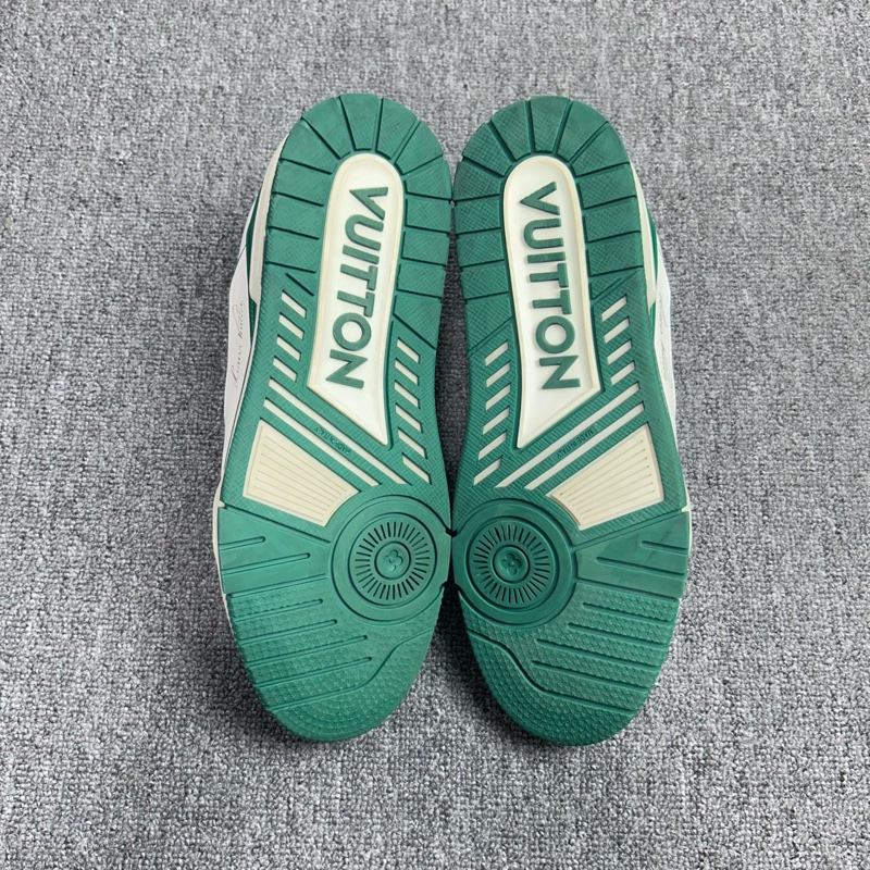 Louis Vuitton 路易威登 LV 白綠 Trainer 休閒鞋 尺碼：41碼-7