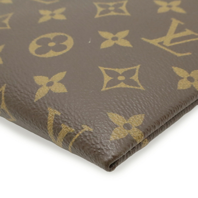 路易威登 (LOUIS VUITTON) 路易威登 Monogram Macassar Pochette To Go 第二件手拿包 棕色/黑色 M82079-3