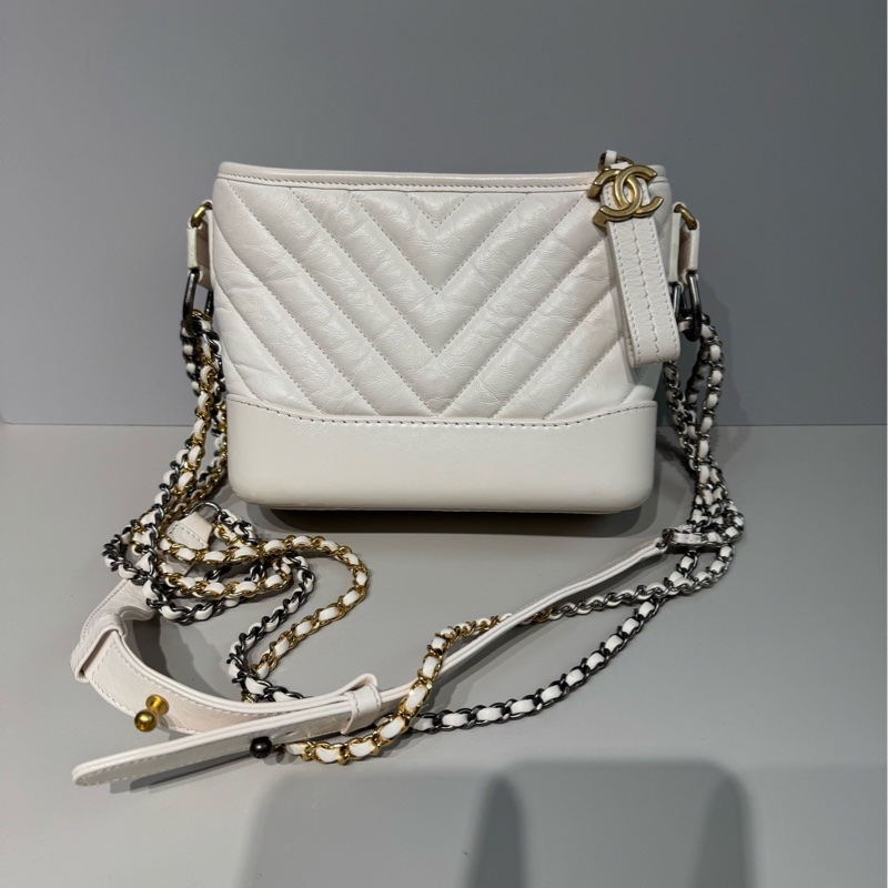 香奈兒/Chanel 單肩斜挎包 小號 A91810-Y61477-N5024    牛皮 15×20×8-0