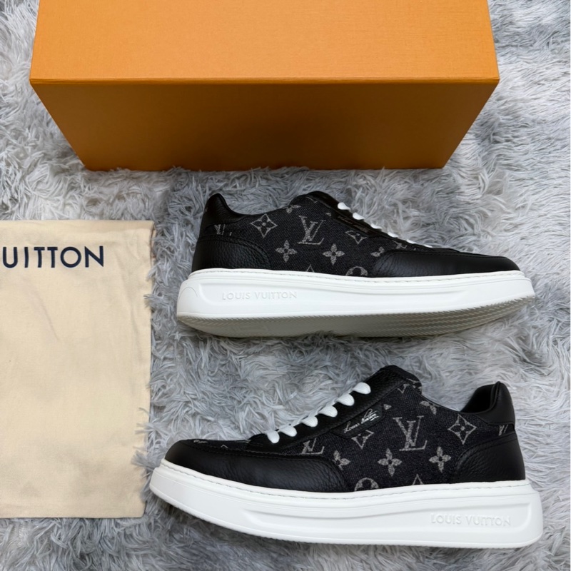 👟LV Beverly Hills 黑牛仔 尺寸8碼 99新 僅落地一次-2