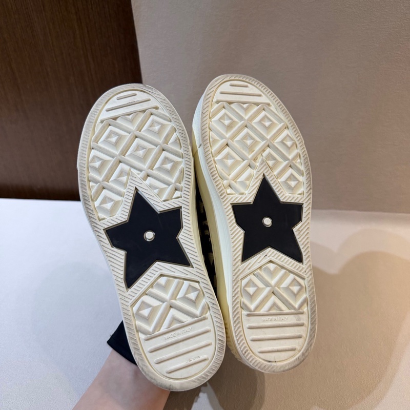 DIOR 迪奧 Walk'n'Dior 刺繡 Oblique印花 板鞋增高帆布鞋-7