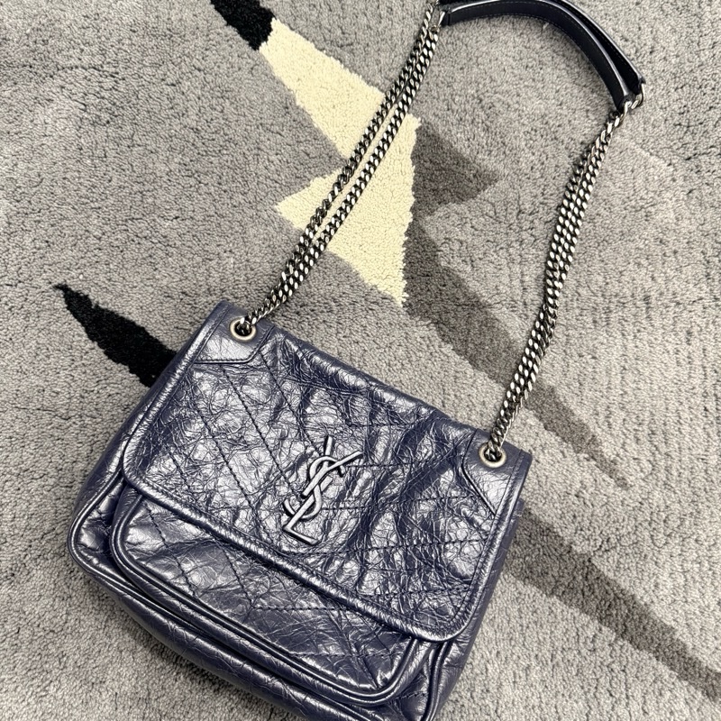 YSL Niki 中號 油蠟皮 中號-0