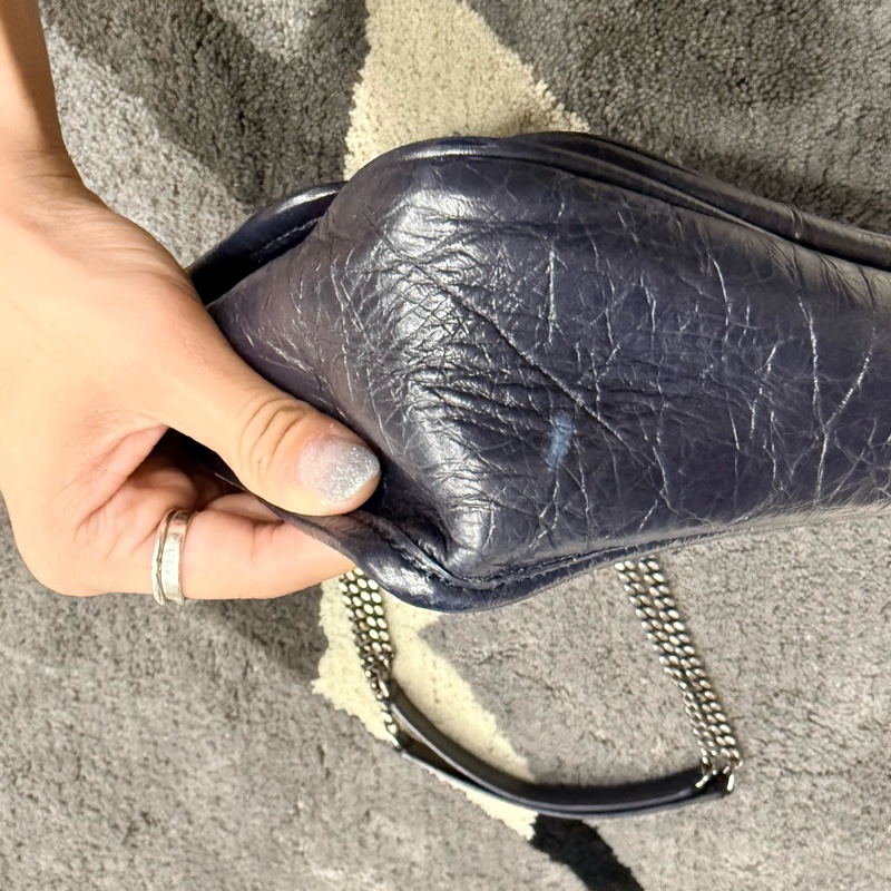 YSL Niki 中號 油蠟皮 中號-10