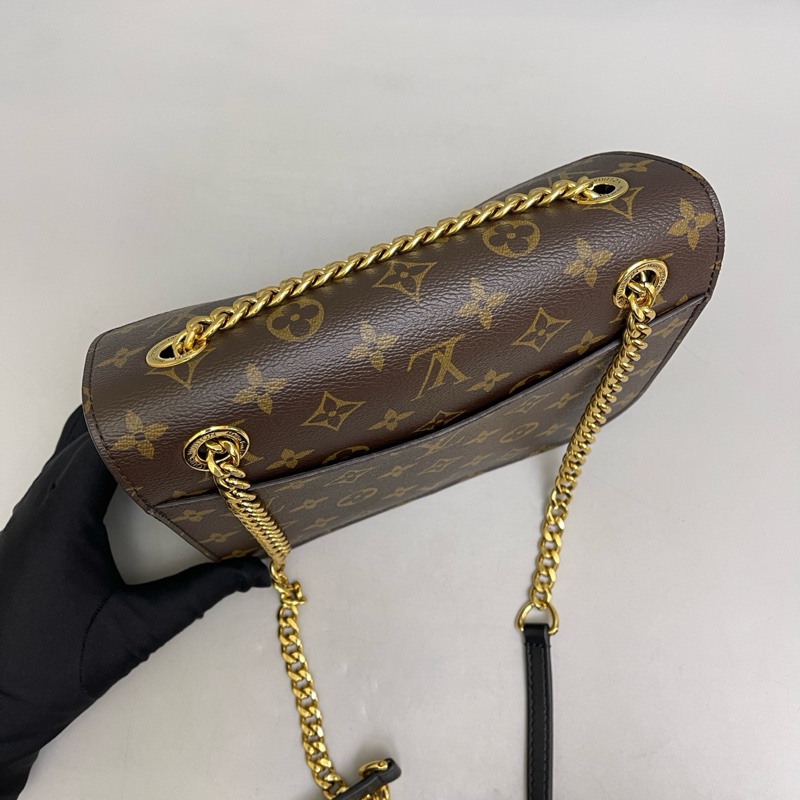 Louis Vuitton LV 路易威登 Passy 老花鏈條包-4