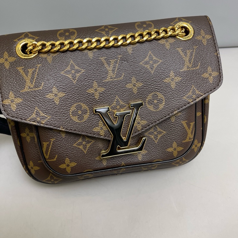 Louis Vuitton LV 路易威登 Passy 老花鏈條包-6