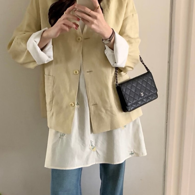 CHANEL香奈兒黑銀荔枝牛皮WOC發財包🤴🏻-44