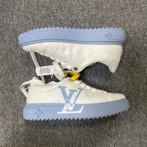 LOUIS VUITTON/路易威登 Time Out 圓頭系帶板鞋