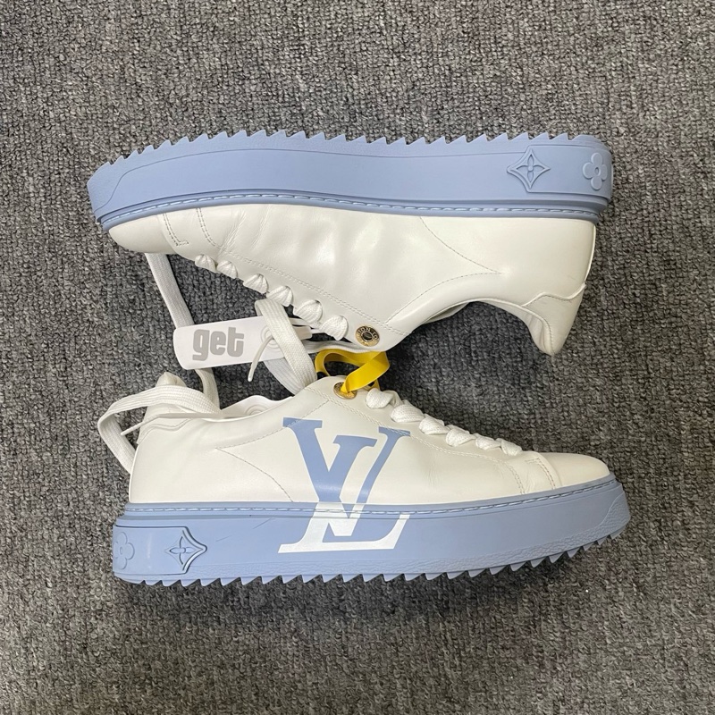 LOUIS VUITTON/路易威登 Time Out 圓頭系帶板鞋-0