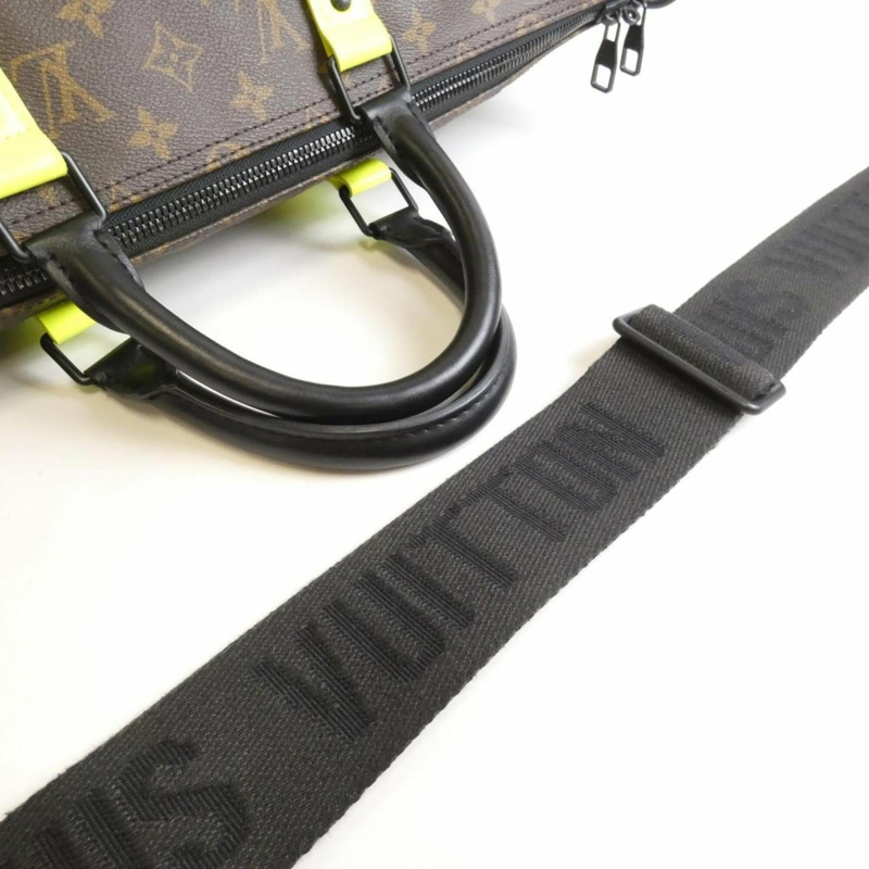 路易威登 Monogram Macassar（LV Color Mania）Keepall Bandoulière 50cm M45866 波士頓包-7