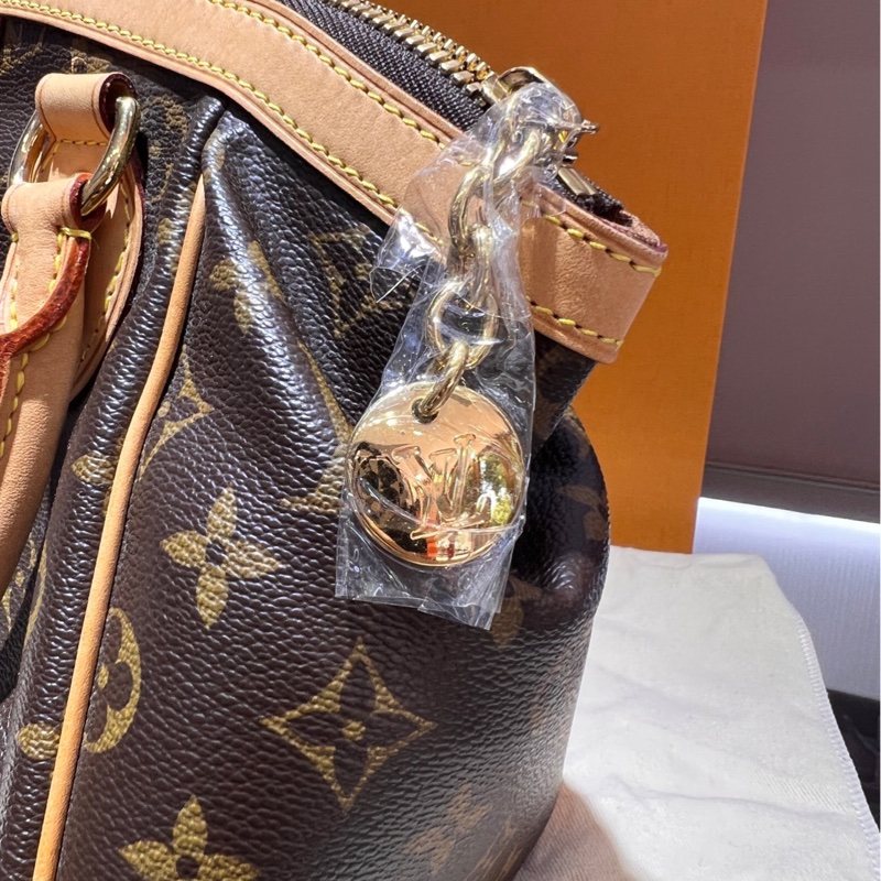 Lv 手提包 小號 老花餃子包-7