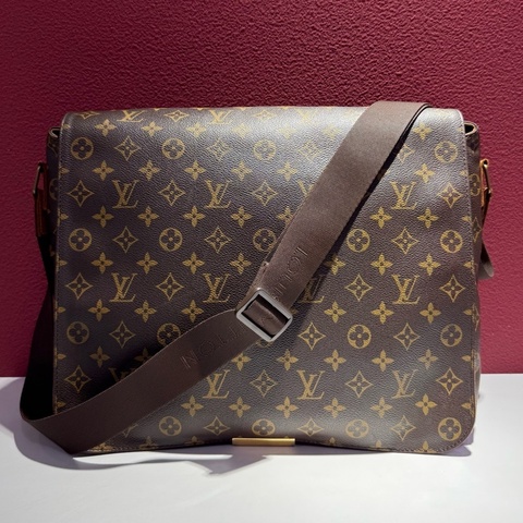 路易威登/Louis Vuitton 經典老花翻蓋公文包 斜挎包