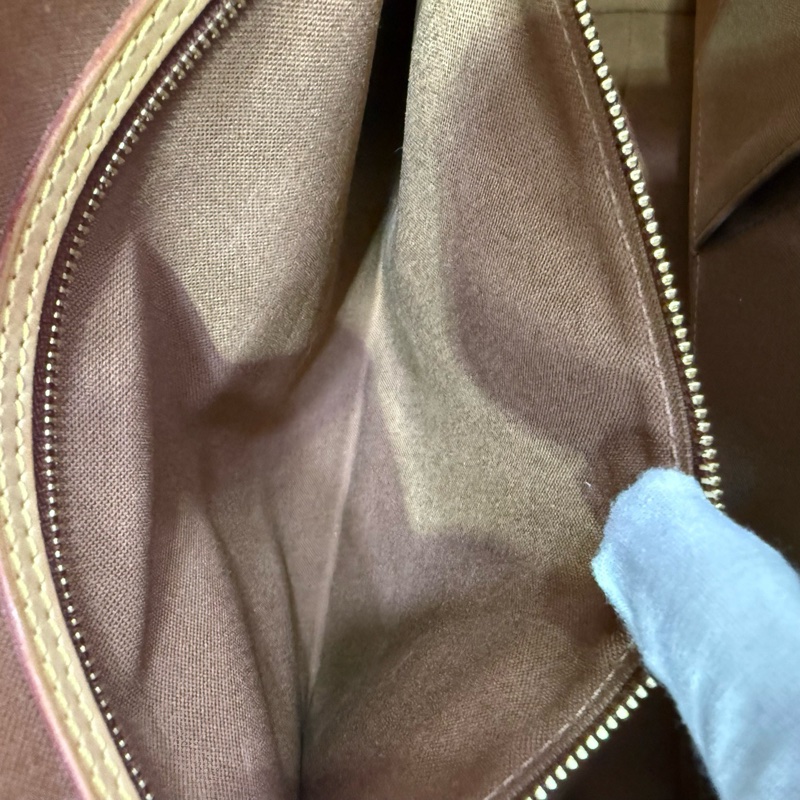 路易威登/Louis Vuitton 經典老花翻蓋公文包 斜挎包-8