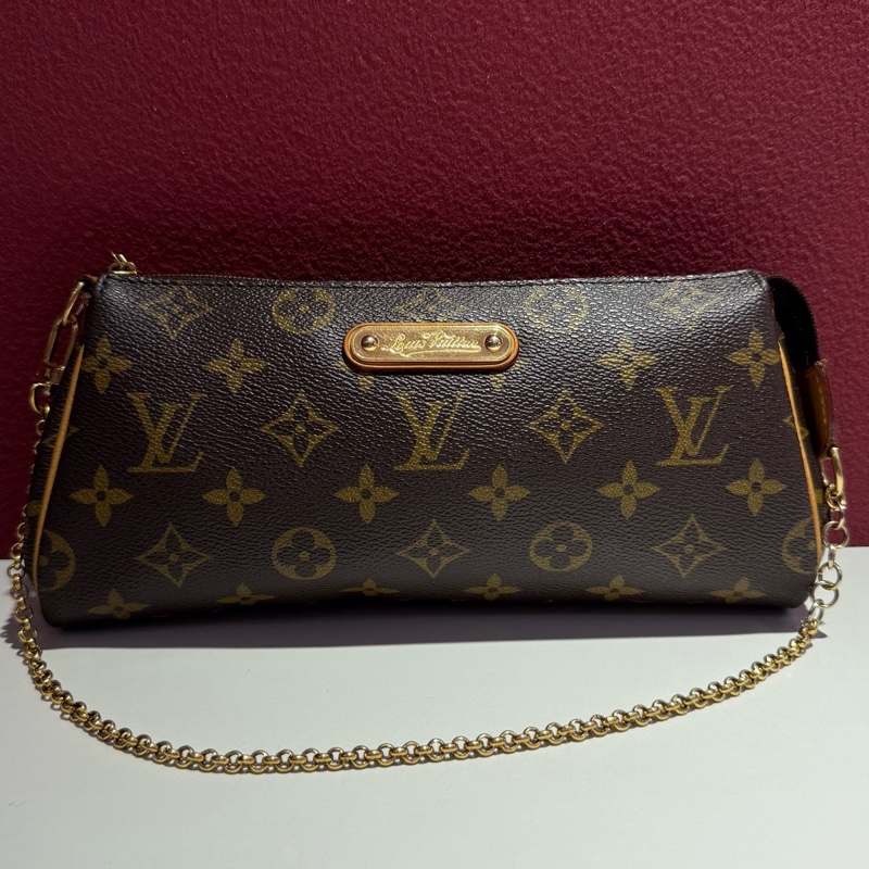 路易威登/Louis Vuitton POCHETTE EVA 經典老花手提包 單肩包-0