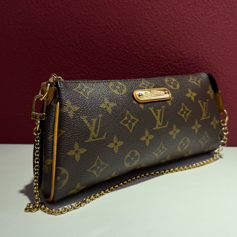 路易威登/Louis Vuitton POCHETTE EVA 經典老花手提包 單肩包-1
