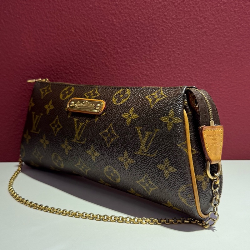 路易威登/Louis Vuitton POCHETTE EVA 經典老花手提包 單肩包-2