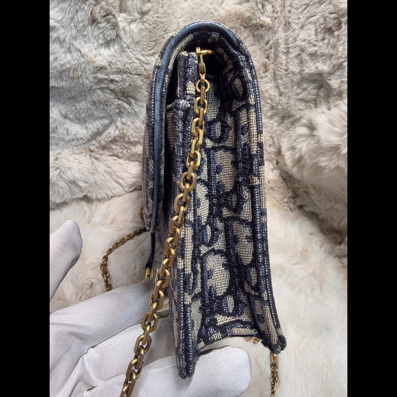 Dior Saddle Wallet on Chain / 馬鞍鏈帶長夾包-4