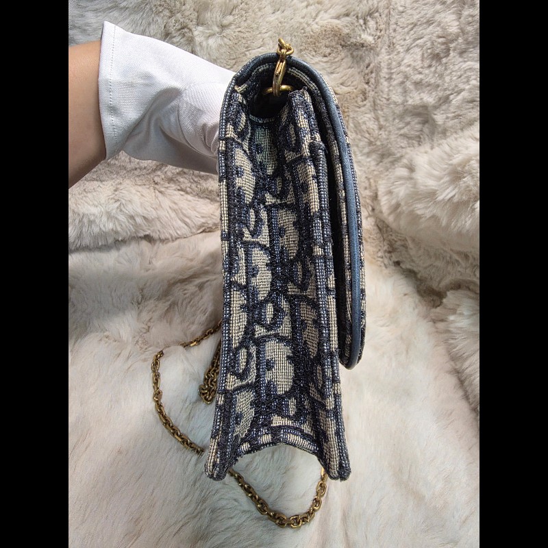 Dior Saddle Wallet on Chain / 馬鞍鏈帶長夾包-6