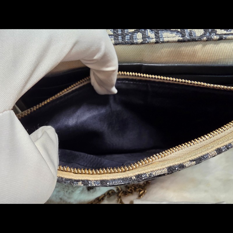 Dior Saddle Wallet on Chain / 馬鞍鏈帶長夾包-9