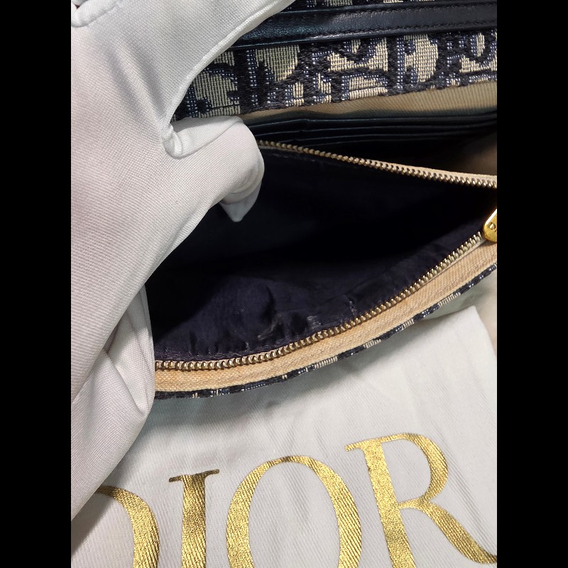 Dior Saddle Wallet on Chain / 馬鞍鏈帶長夾包-11