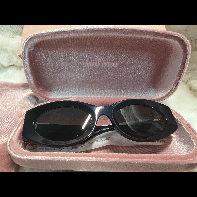 Miu Miu 貓眼 橢圓 太陽眼鏡-2