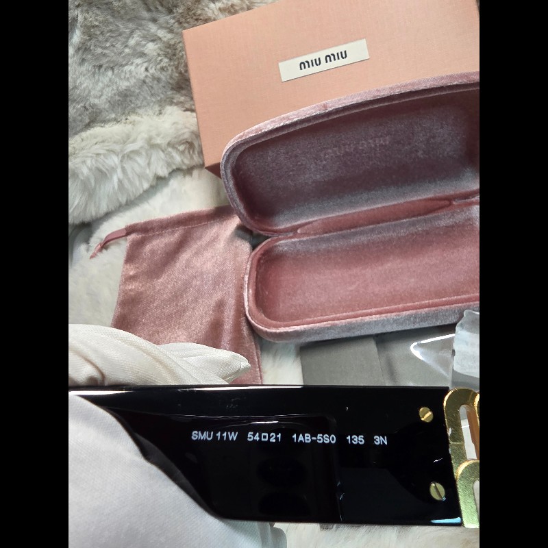 Miu Miu 貓眼 橢圓 太陽眼鏡-4