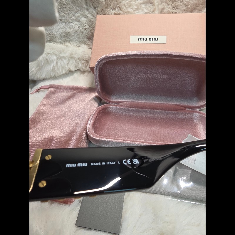Miu Miu 貓眼 橢圓 太陽眼鏡-5