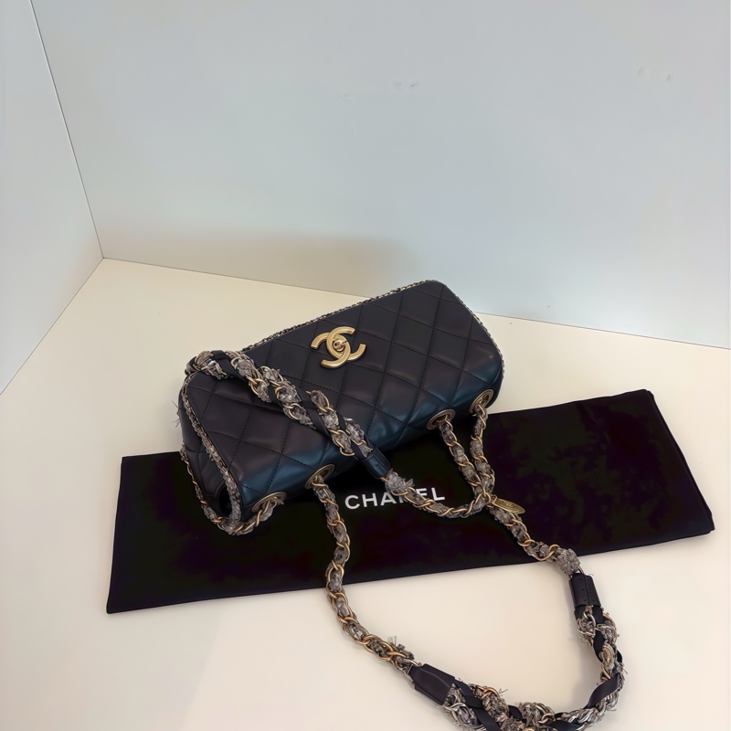 香奈兒黑金法棍腋下包🤍99新絕版款 買到真的賺到🤩-10