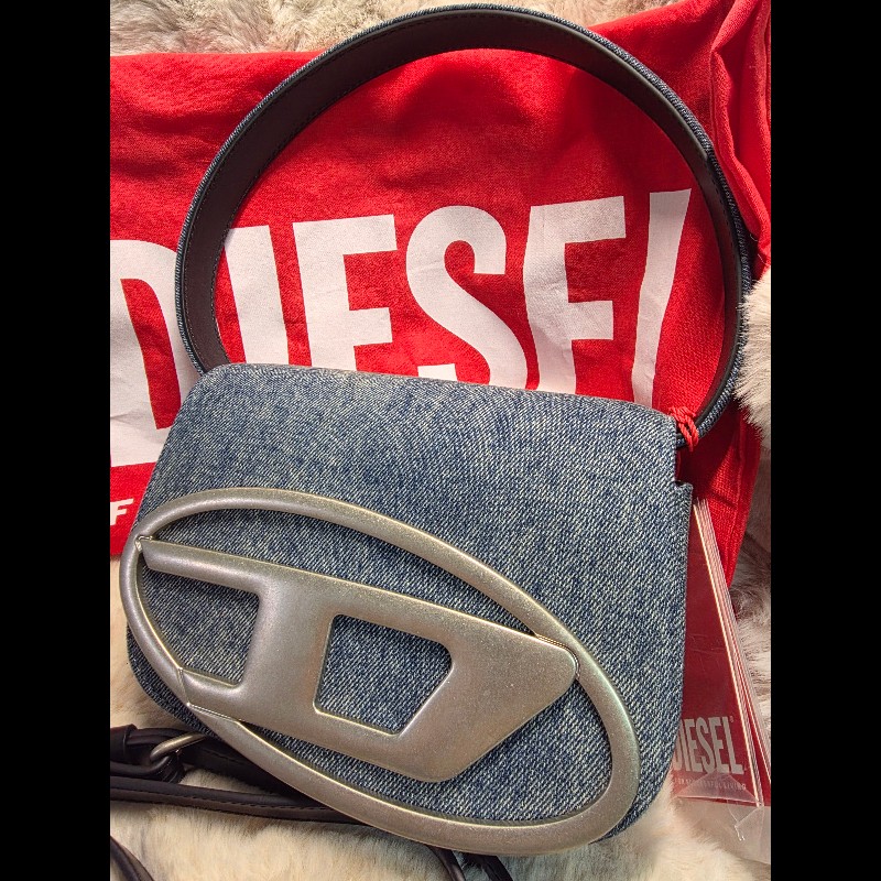 全新 DIESEL 1DR 肩背包 1DR Shoulder Bag 牛仔-1
