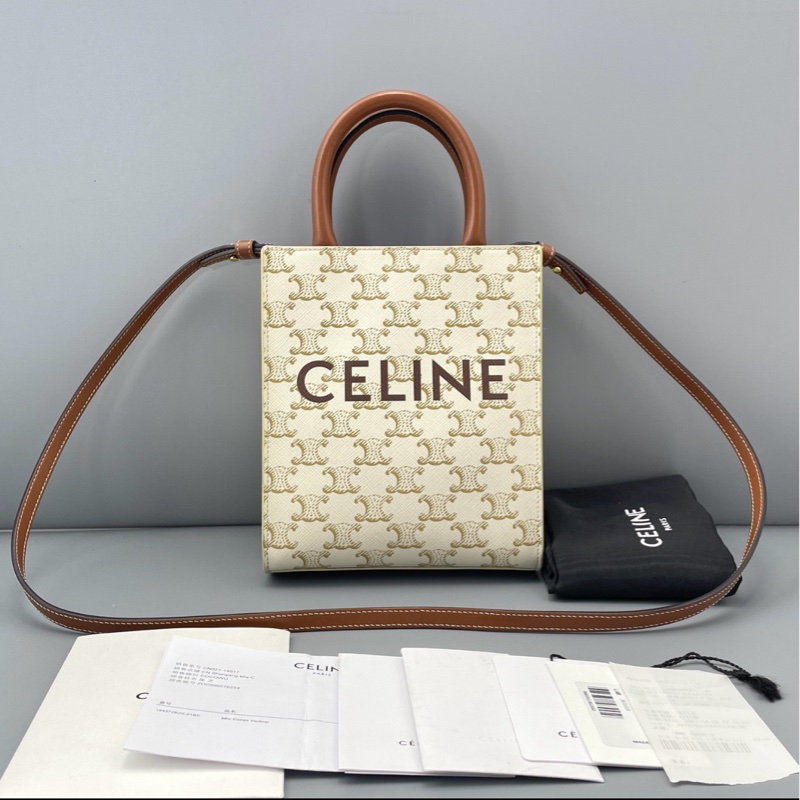【1歲到80歲都可以背👶🏻👩🏻‍🦳全網最低價‼️】CELINE 賽琳 Tote 托特包Cabas 琴譜包-3