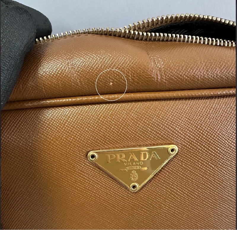 Prada • 摩卡棕金釦長柄保齡球包 35 🤎 全網唯一☝🏻-9