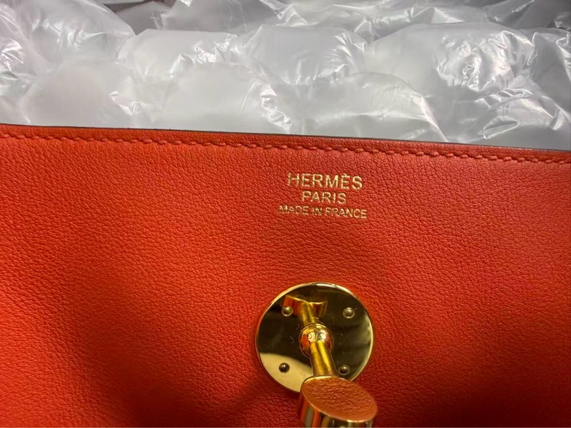 🌈Hermes❤️Lindy 30❤️紅色金扣❤️99新🌟Swift皮🌟lindy30🌟lindy🌟愛馬仕🌟-1