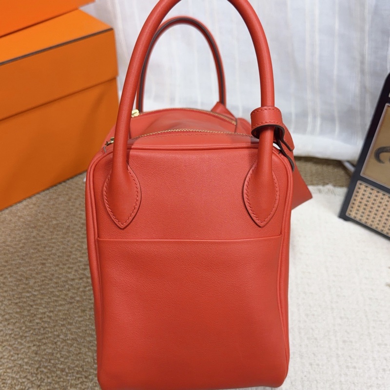 🌈Hermes❤️Lindy 30❤️紅色金扣❤️99新🌟Swift皮🌟lindy30🌟lindy🌟愛馬仕🌟-3